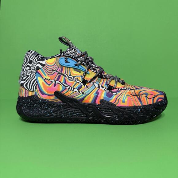 PUMA LaMelo Ball MB.03 Dexter's Laboratory Sneakers 379330 01 Size 10.5 Men